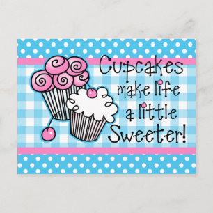 Sweet Cupcakes Recipe Card