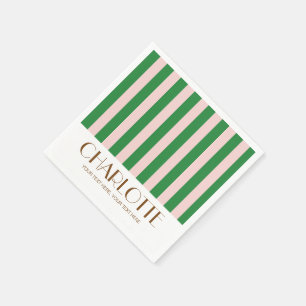Sweet Cute Trendy Customised Birthday Party Decor Napkin