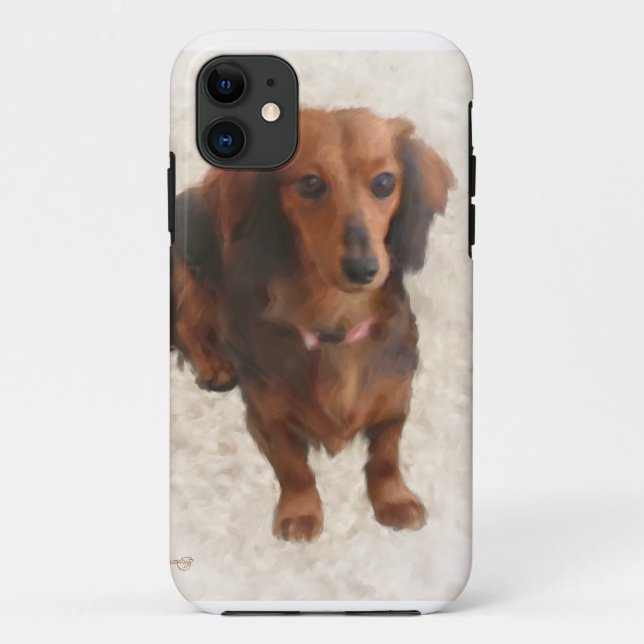 SWEET DACHSHUND Case-Mate iPhone CASE (Back)
