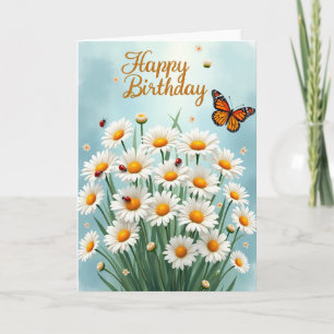 Sweet Daisy Birthday Card