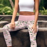 Sweet Daisy Floral Pink Capri Leggings<br><div class="desc">Embrace the charm of spring with these adorable pink and white daisy floral capri leggings. Featuring a delightful pattern of delicate daisies on a soft pink background, these leggings are perfect for adding a touch of whimsy to your everyday wardrobe. Whether you're running errands or enjoying a day out, these...</div>