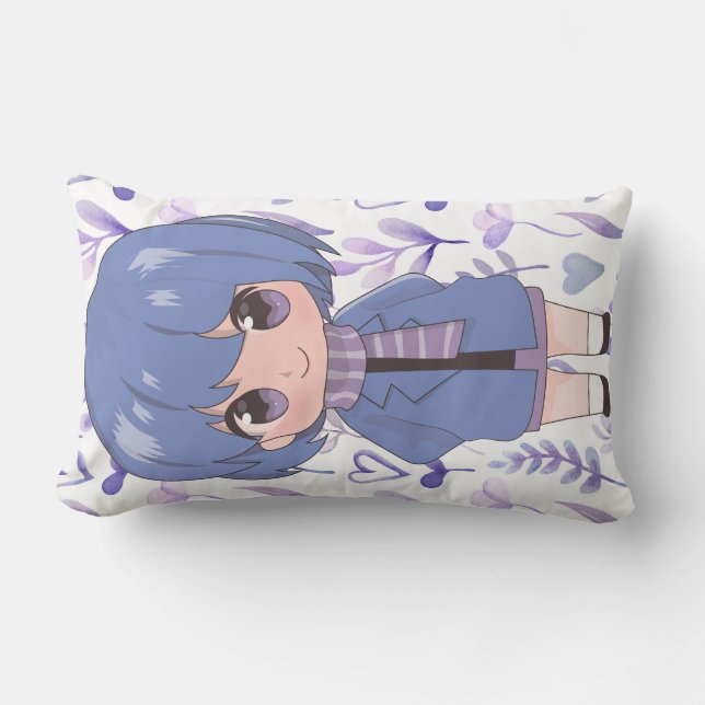 sweet dalls anime style lumbar cushion (Front)