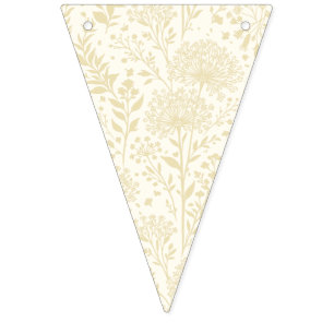 Sweet Dandelion Golden Wheat - Neutral Bunting