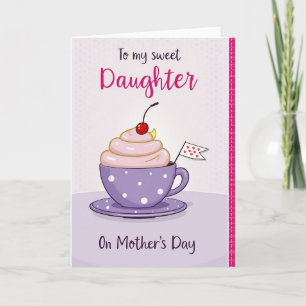 Sweet Daughter Dessert Card