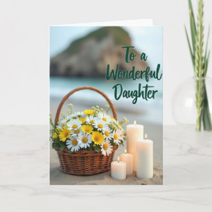 Sweet Daughter Seaside Card