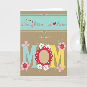 Sweet Daughterinlaw Mum Card
