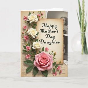 Sweet Daughters Mother Day Card