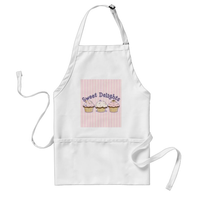 Sweet Delights cupcakes apron (Front)