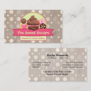Sweet Desserts Business Card