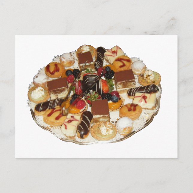 Sweet Desserts Postcard (Front)
