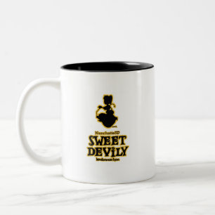 Sweet Devily Two-Tone Coffee Mug