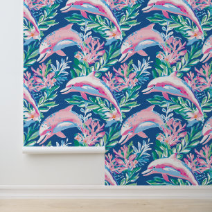 Sweet Dolphin Reef Wallpaper