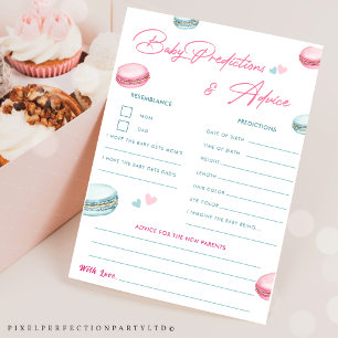 Sweet Doughnut Baby Predictions & Advice Card