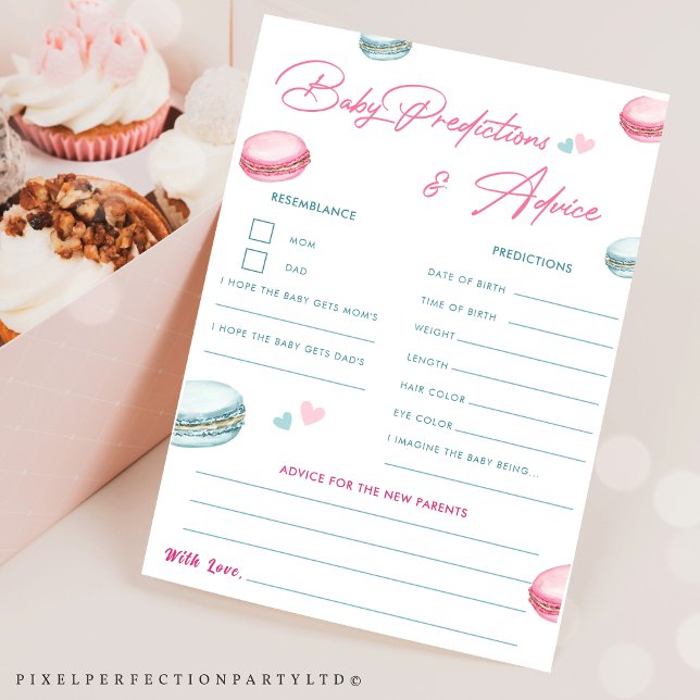 Sweet Doughnut Baby Predictions & Advice Card (Creator Uploaded)