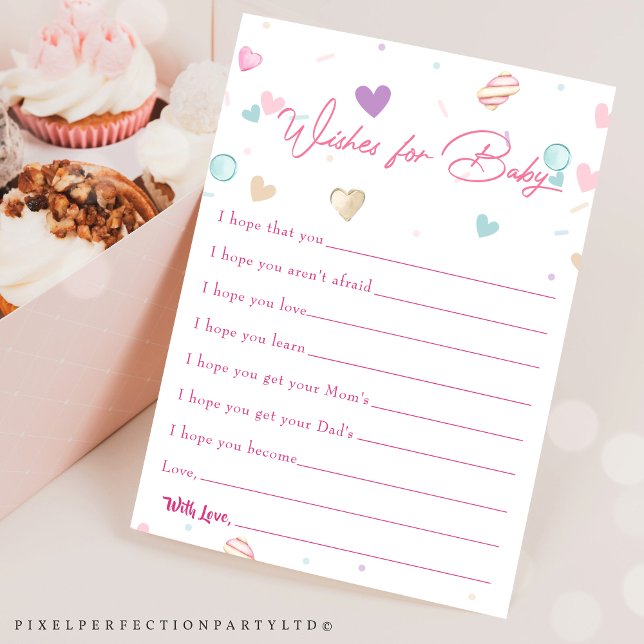 Sweet Doughnut Baby Wishes for Baby Game Card (Creator Uploaded)