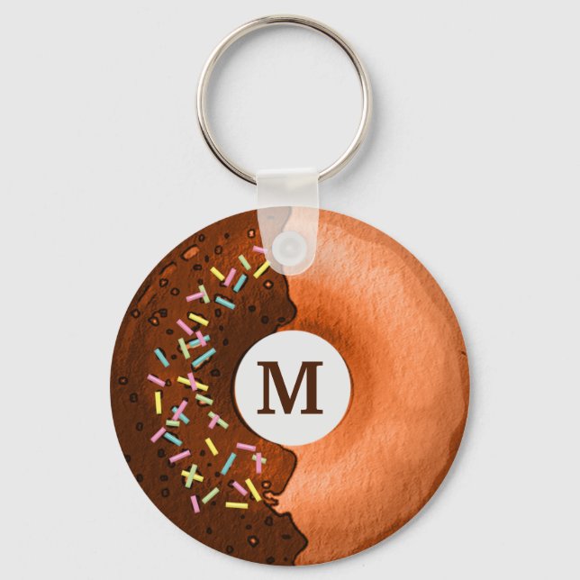 Sweet Doughnut  Key Ring (Front)