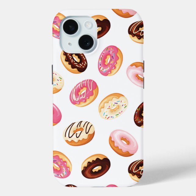 Sweet Doughnut Pattern Case-Mate iPhone Case (Back)