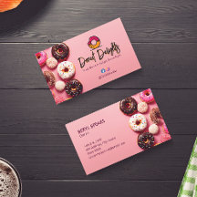 Sweet Doughnuts Business | Pink Cute Doughnuts