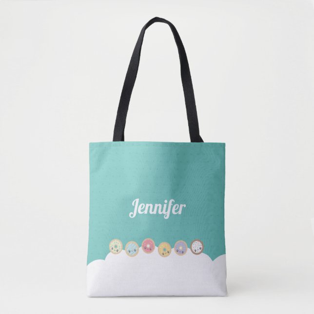 Sweet Doughnuts Tote Bag (Front)