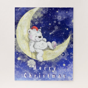Sweet Dreaming Little Bear - Merry Christmas Jigsaw Puzzle