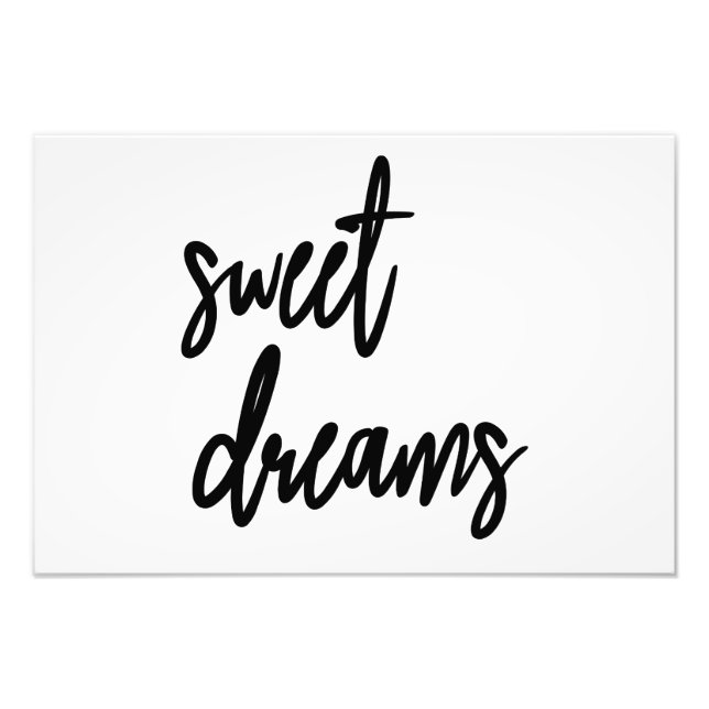 "Sweet Dreams" 19"x13" Poster Print Framable (Front)