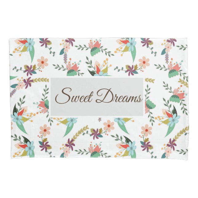 Sweet Dreams 1 Custom Single Pillowcase (Front)