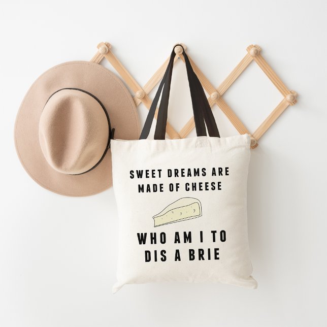 Sweet Dreams Are Made of Cheese Tote Bag (Creator Uploaded)