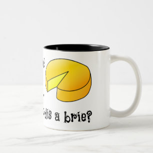 Sweet Dreams are Made of Cheese Two-Tone Coffee Mug