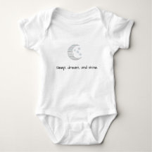 Sweet Dreams Baby - Crescent Moon & Stars Baby Out