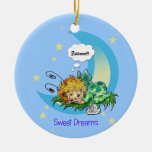 "Sweet Dreams,Baby"  Fairy Ornament