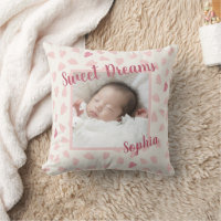 Sweet Dreams Baby Photo Keepsake and Name