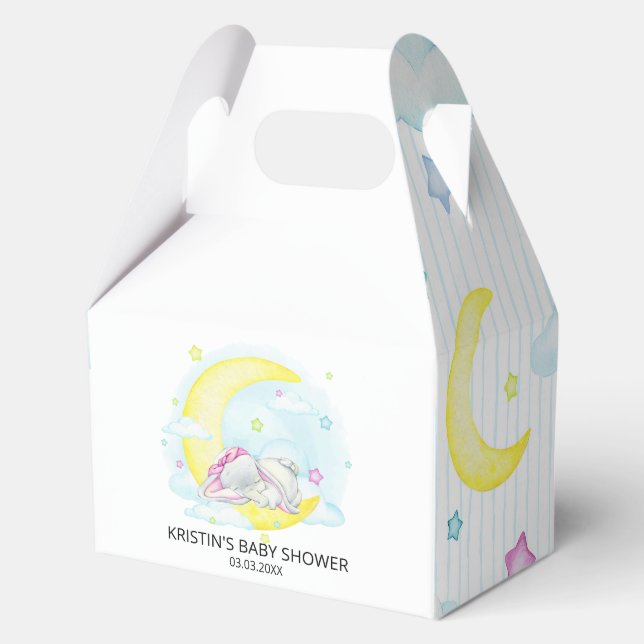 Sweet Dreams Baby Shower Favour Box (Front)