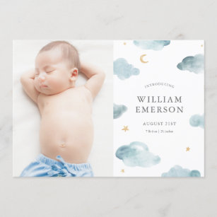 Sweet Dreams Birth Announcement
