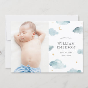 Sweet Dreams Birth Announcement