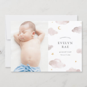 Sweet Dreams Birth Announcement