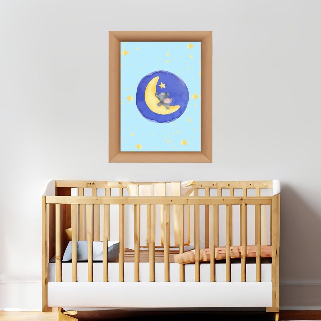 Sweet Dreams Boy Baby Elephant 1 Poster (Creator Uploaded)