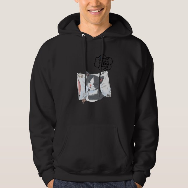 Sweet Dreams Cat   Idea 2 Hoodie (Front)