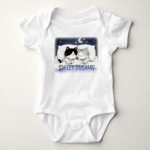 Sweet Dreams Cat Napping Baby Bodysuit