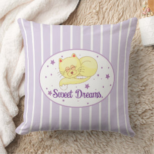 Sweet Dreams Cotton Throw Pillow 20" x 20"