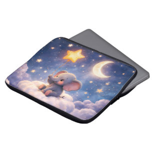 Sweet dreams elephant 12 neoprene laptop sleeve
