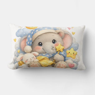 Sweet Dreams Elephant Pillow 