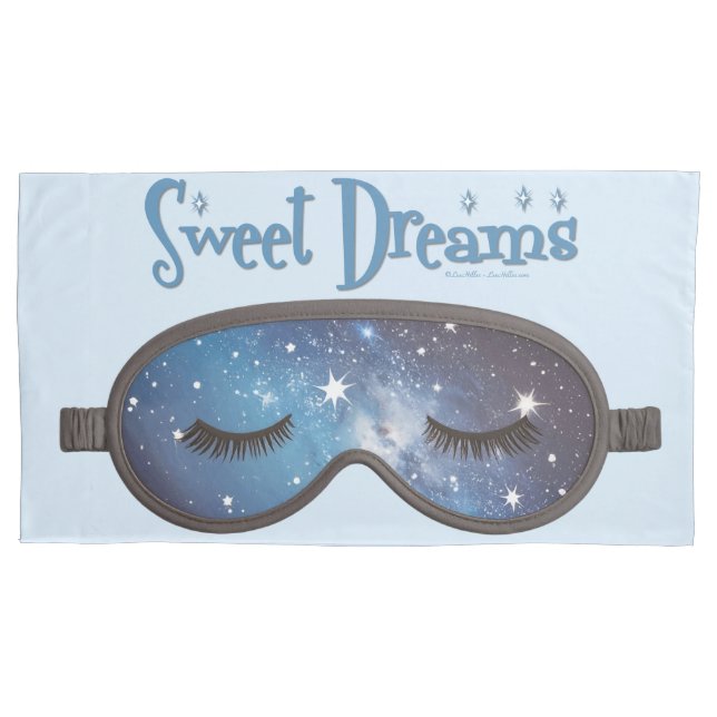 Sweet Dreams Face Mask Pillowcase (Front)