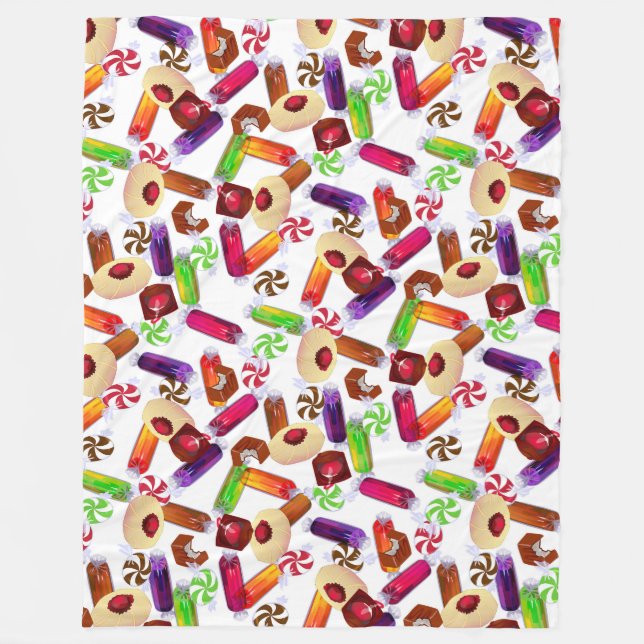 Sweet Dreams Fleece Blanket (Front)