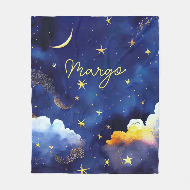 Sweet Dreams Fleece Blanket (Front)