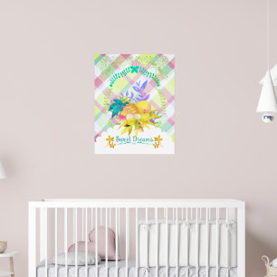 Sweet Dreams Nesting Bird. Poster