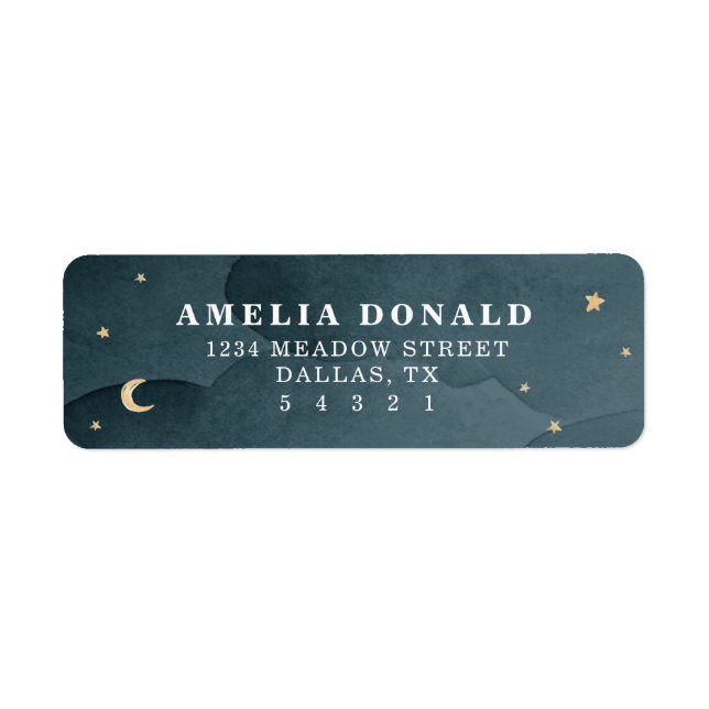 Sweet Dreams Return Address Label (Front)