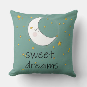 Sweet Dreams Sleeping Moon Cushion