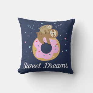 Sweet Dreams Sloths Cushion