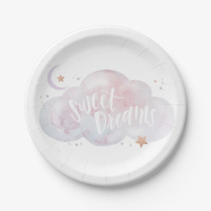 Sweet Dreams Slumber Party Plates
