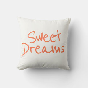 Sweet Dreams throw pillow
